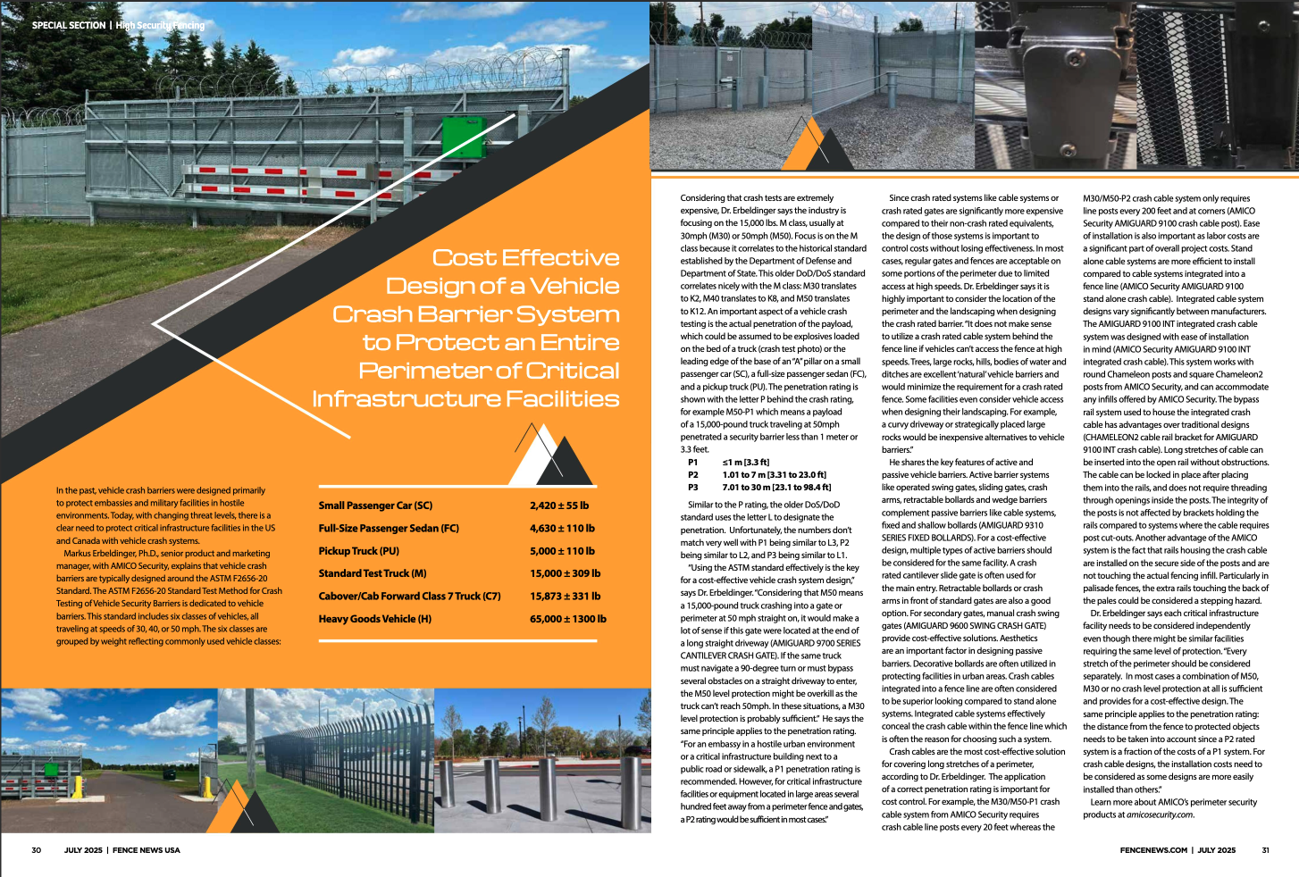 fence news 2025 july amico